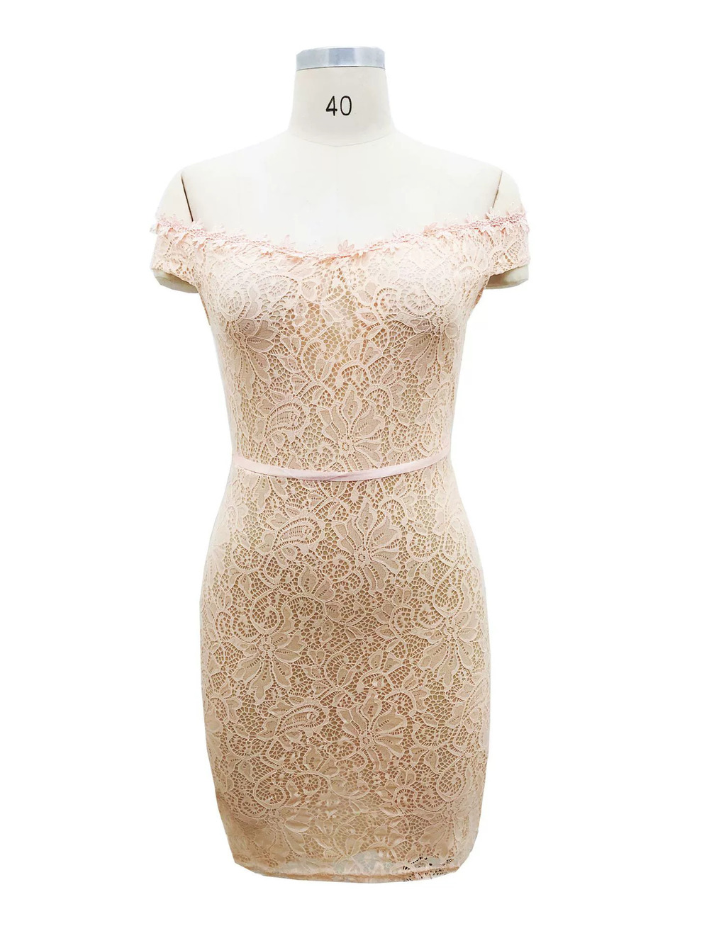 Zara European Lace Off Shoulder Dress Sale - Picture 6 of 6